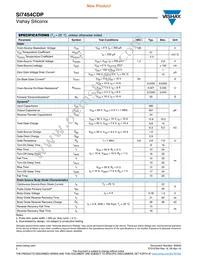 SI7454CDP-T1-GE3 Datasheet Page 2
