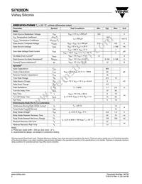 SI7620DN-T1-GE3 Datasheet Page 2
