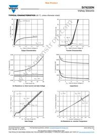 SI7623DN-T1-GE3 Datasheet Page 3