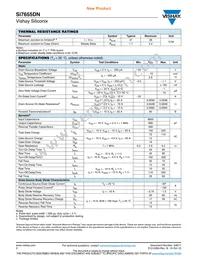 SI7655DN-T1-GE3 Datasheet Page 2
