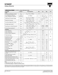 SI7682DP-T1-GE3 Datasheet Page 2