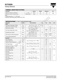 SI7720DN-T1-GE3 Datasheet Page 2