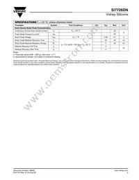 SI7726DN-T1-GE3 Datasheet Page 3