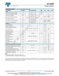 SI7748DP-T1-GE3 Datasheet Page 2