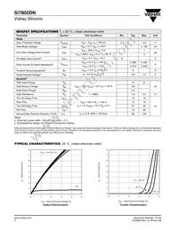 SI7802DN-T1-GE3 Datasheet Page 2