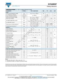SI7848BDP-T1-GE3 Datasheet Page 2