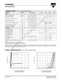 SI7856ADP-T1-GE3 Datasheet Page 2