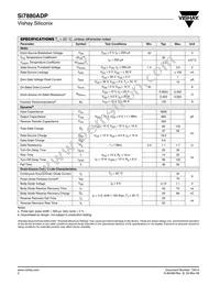 SI7880ADP-T1-GE3 Datasheet Page 2