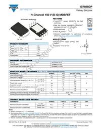 SI7898DP-T1-GE3 Datasheet Cover