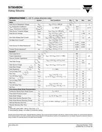 SI7904BDN-T1-E3 Datasheet Page 2