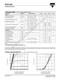 SI7911DN-T1-GE3 Datasheet Page 2