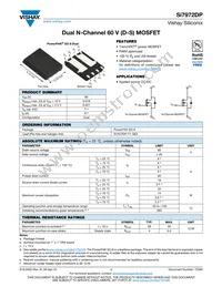 SI7972DP-T1-GE3 Datasheet Cover