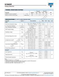 SI7980DP-T1-E3 Datasheet Page 2