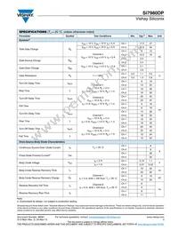 SI7980DP-T1-E3 Datasheet Page 3