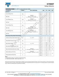 SI7998DP-T1-GE3 Datasheet Page 3