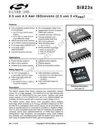 SI8237AB-B-IS1R Datasheet Cover