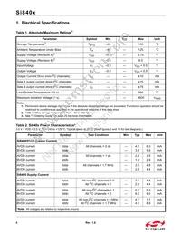 SI8405AA-A-IS1 Datasheet Page 4