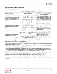 SI8405AA-A-IS1 Datasheet Page 19