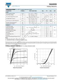 SI8409DB-T1-E1 Datasheet Page 2