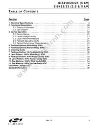 SI8410BD-A-IS Datasheet Page 3