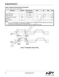 SI8421-C-IS Datasheet Page 6