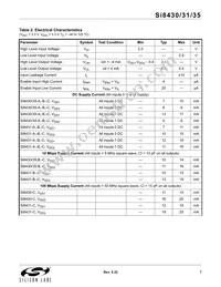 SI8435-B-IS Datasheet Page 7