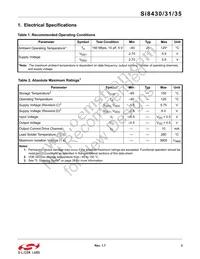 SI8435BB-D-IS Datasheet Page 3