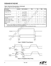 SI8445-B-IS Datasheet Page 6