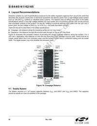 SI8445-B-IS Datasheet Page 20