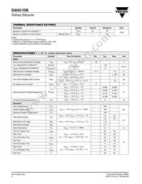 SI8451DB-T2-E1 Datasheet Page 2