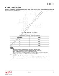 SI8540-B-FS Datasheet Page 15