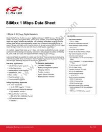 SI8660AB-B-IS1R Datasheet Cover