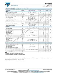 SI8806DB-T2-E1 Datasheet Page 2