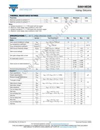 SI8819EDB-T2-E1 Datasheet Page 2