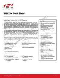 SI88242BD-IS Datasheet Cover