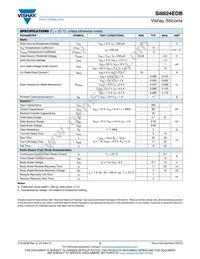 SI8824EDB-T2-E1 Datasheet Page 2