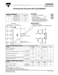 SI8900EDB-T2-E1 Cover