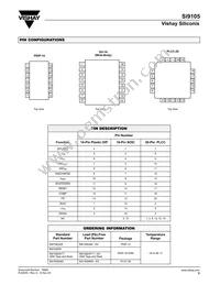 SI9105DN02-T1-E3 Datasheet Page 5