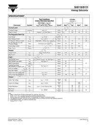 SI9110DY-T1-E3 Datasheet Page 3