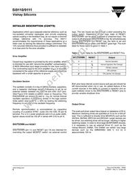 SI9110DY-T1-E3 Datasheet Page 6