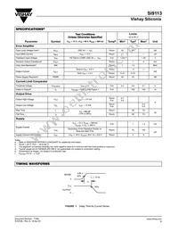 SI9113DY-T1-E3 Datasheet Page 3