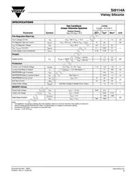 SI9114ADY-T1-E3 Datasheet Page 3