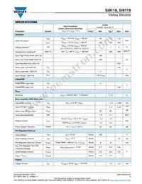 SI9118DY-T1-E3 Datasheet Page 3