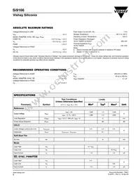 SI9166BQ-T1-E3 Datasheet Page 2