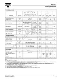 SI9182DH-33-T1-E3 Datasheet Page 3