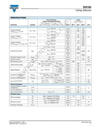 SI9185DMP-AD-T1-E3 Datasheet Page 3