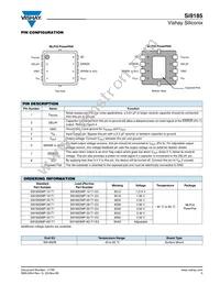 SI9185DMP-AD-T1-E3 Datasheet Page 5