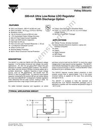 SI91871DMP-50-E3 Datasheet Cover