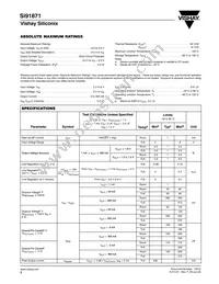 SI91871DMP-50-E3 Datasheet Page 2