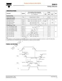 SI9913DY-T1-E3 Datasheet Page 3